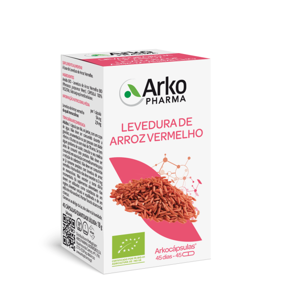 Arkocápsulas Levedura de Arroz Vermelho X45